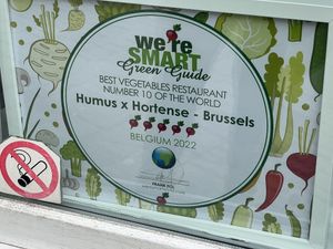 Award  at Humus x Hortense in Brussels