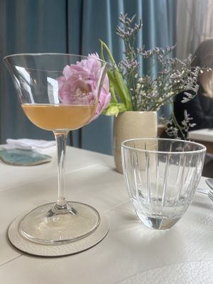 Non alcoholic namasake   at Humus x Hortense in Brussels