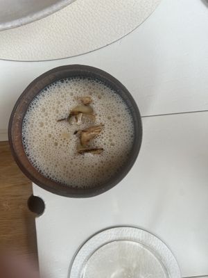 Bbq cooked chicory   at Humus x Hortense in Brussels