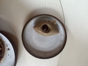 Shiitake ice cream  at Humus x Hortense in Brussels