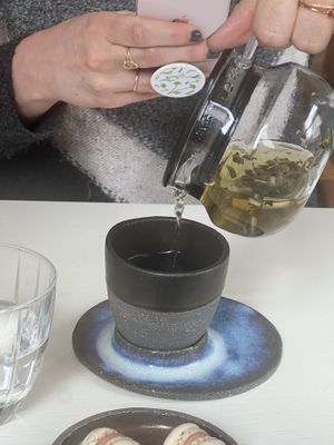 Tea  at Humus x Hortense in Brussels