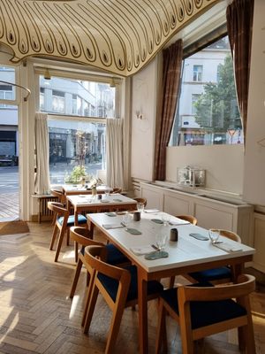 Inside at Humus x Hortense in Brussels