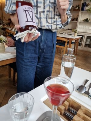 Drink at Humus x Hortense in Brussels