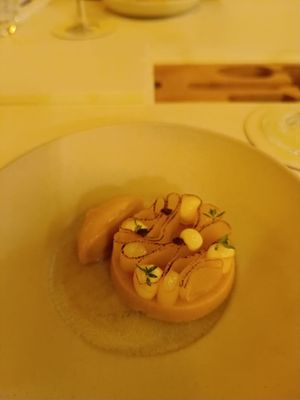 Dessert at Humus x Hortense in Brussels