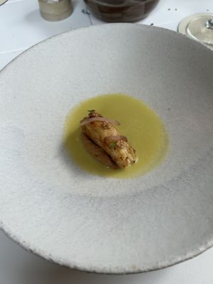 Tempeh sellery  at Humus x Hortense in Brussels