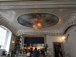 Inside at Humus x Hortense in Brussels