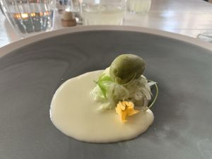 1st course  at Humus x Hortense in Brussels