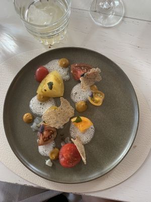 3rd course  at Humus x Hortense in Brussels