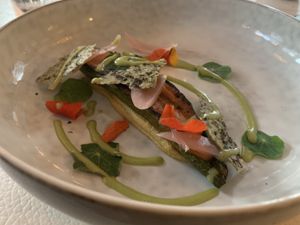 4th course  at Humus x Hortense in Brussels