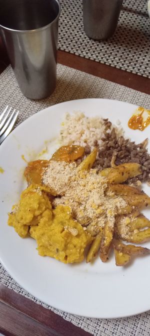 Prato - buffet quente at Vita Natural in Sao Paulo