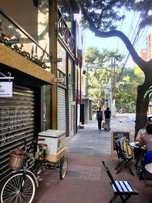 Outside at Vita Natural in Sao Paulo