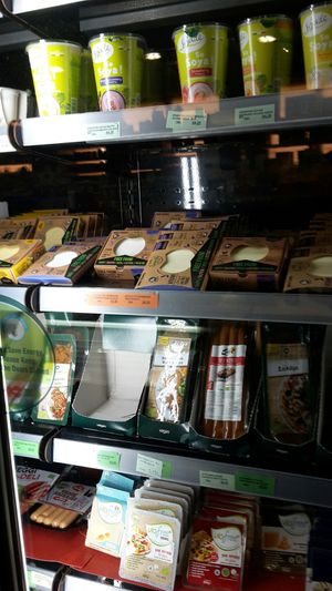 Lots of vegan goodies! at GreenHouseBio in Thessaloniki