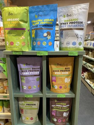 Organic Protein Supplements at GreenHouseBio in Thessaloniki