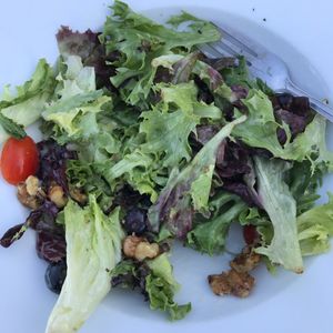 menu salad at Newagen Seaside Inn in Southport