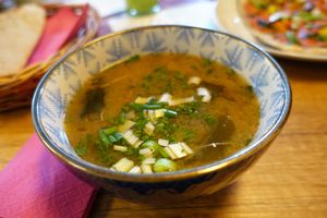 Miso Soup at Veggie Oase in Neuss