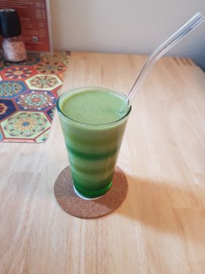 The sweet Green Smoothie at Veggie Oase in Neuss