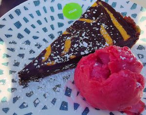 Desert was very nice  at ASK Italian in Colchester