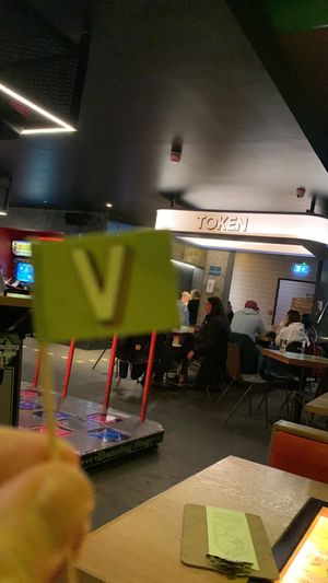 V for Vegan 🤣  at Token in Dublin