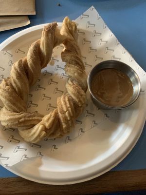 Vegan churros  at Token in Dublin