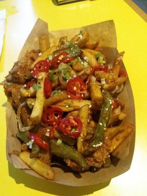 Vegan spice bag at Token in Dublin