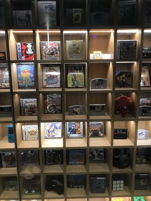 Game wall at Token in Dublin