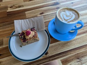 Peanut crumble at The Social Society in Exmouth