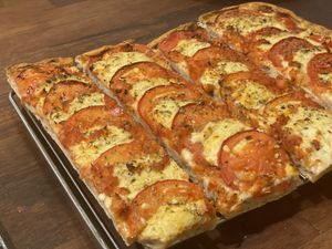 Pizza style. So good  at Maju Story 마주이야기 in Seoul