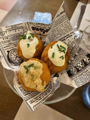 Croquettes  at El Delantal Verde in Onda