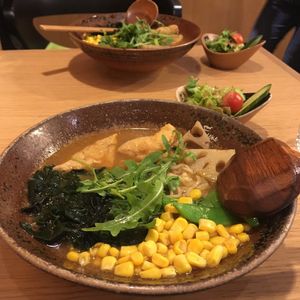 Ask for vegan ramen  at Momotoko in Helsinki