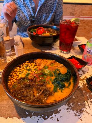 Vegan curry ramen at Ramen Tatsu-ya in Austin