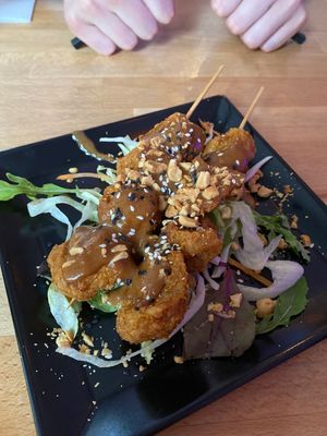 Sate Spieße  at +84 Asian Restaurant in Berlin