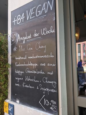  at +84 Asian Restaurant in Berlin