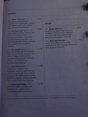   at +84 Asian Restaurant in Berlin