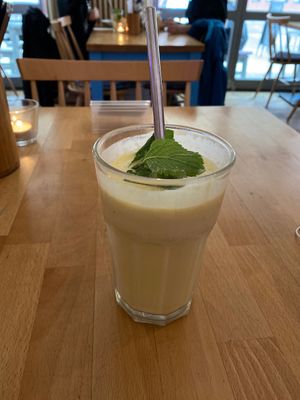  Mango coconut shake (very delicious)  at +84 Asian Restaurant in Berlin