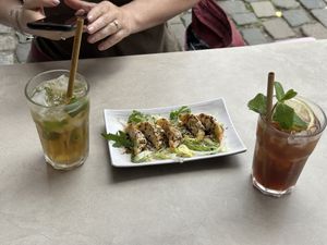 Gyoza  at +84 Asian Restaurant in Berlin