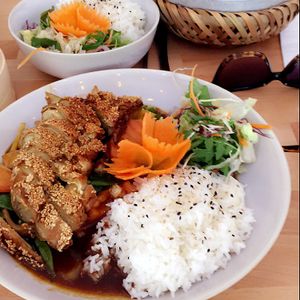 Ginger duck at +84 Asian Restaurant in Berlin