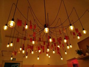 Beleuchtung  at +84 Asian Restaurant in Berlin