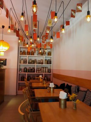 Cozy place at +84 Asian Restaurant in Berlin