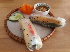Summer Rolls  at +84 Asian Restaurant in Berlin
