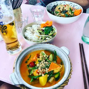 Hauptgericht aus Wochenkarte. at +84 Asian Restaurant in Berlin