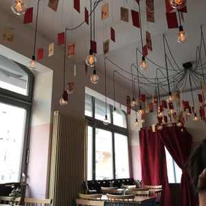 inside at +84 Asian Restaurant in Berlin