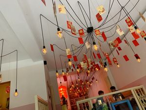 inside at +84 Asian Restaurant in Berlin