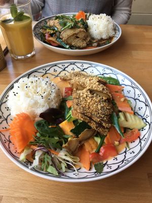 Duck at +84 Asian Restaurant in Berlin