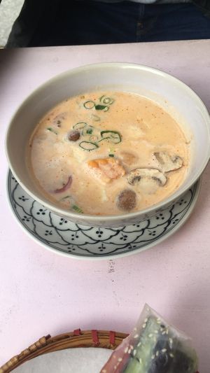 Starter Soup at +84 Asian Restaurant in Berlin