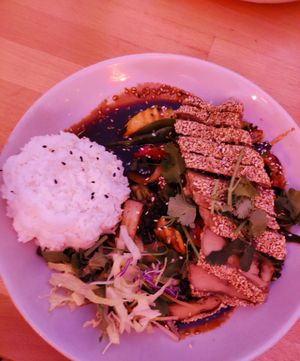 Vegane Ente at +84 Asian Restaurant in Berlin