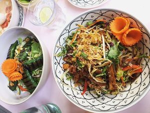 Main Dish at +84 Asian Restaurant in Berlin