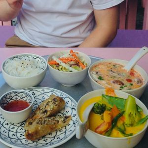 Best soup ever! at +84 Asian Restaurant in Berlin