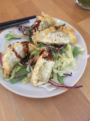    Vegan gyoza at +84 Asian Restaurant in Berlin