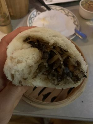 Well filled Banh Bao at +84 Asian Restaurant in Berlin