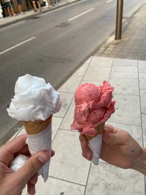 Lemon and strawberry at TOS in Crikvenica